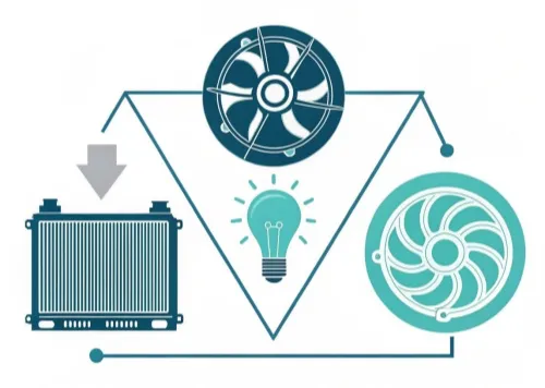 Quiz per triar un ventilador del radiador